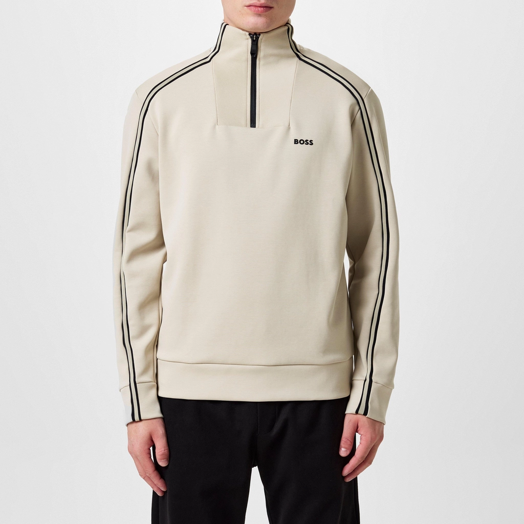 Hugo Boss Sweat 1 Fleece Top - Light Beige 271